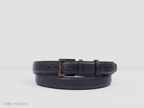 Kingsley Belt 367 Paxson Blue/Old Gold